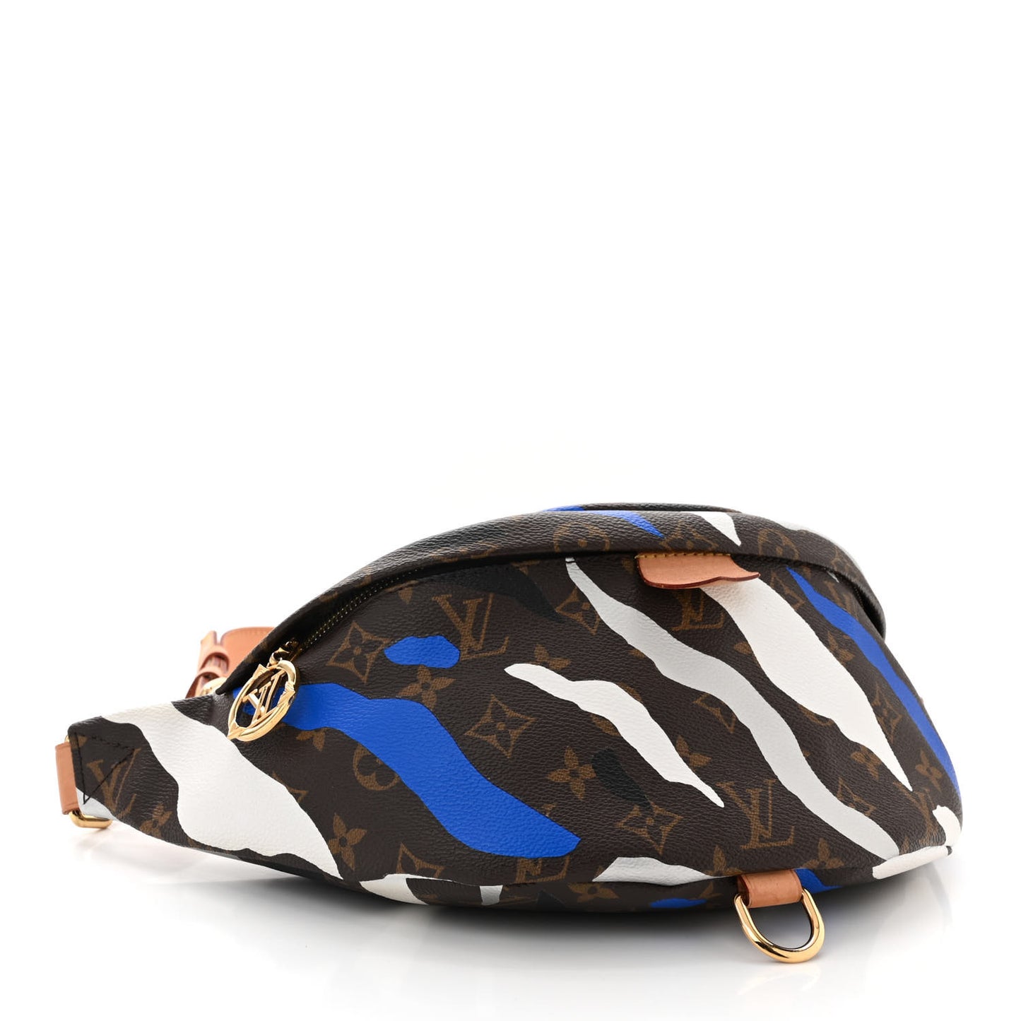 x LOL Monogram Bumbag Blue Silver