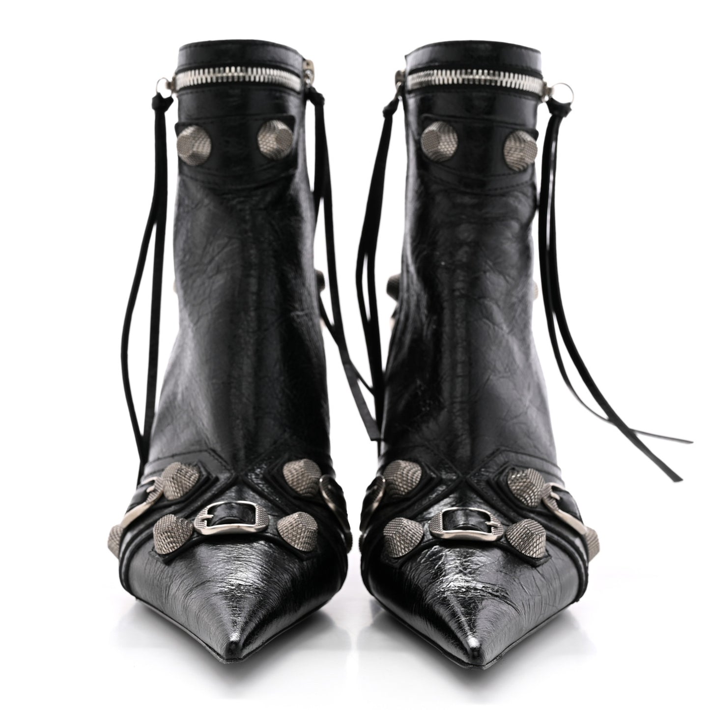 Agneau Arena Cagole 70mm Ankle Boots 38.5 Black