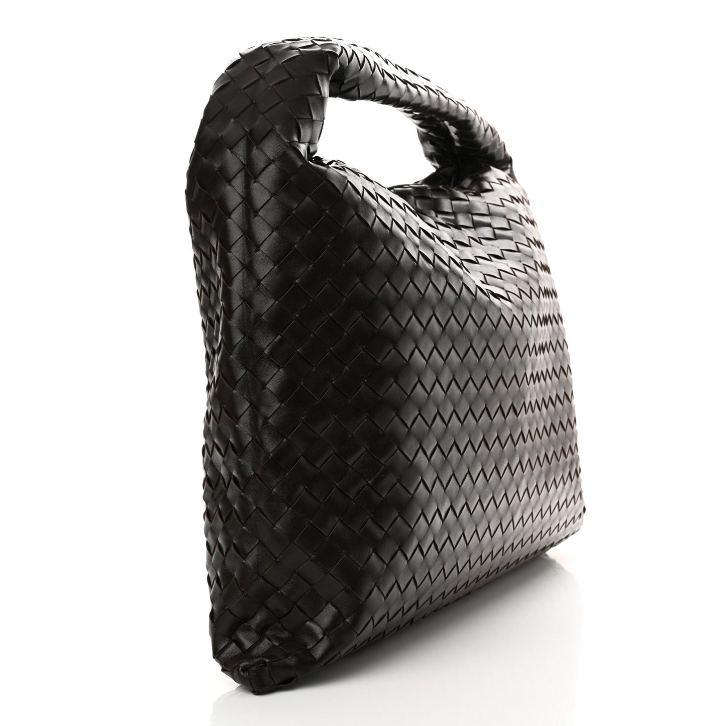 Calfskin Intrecciato Large Hop Fondant