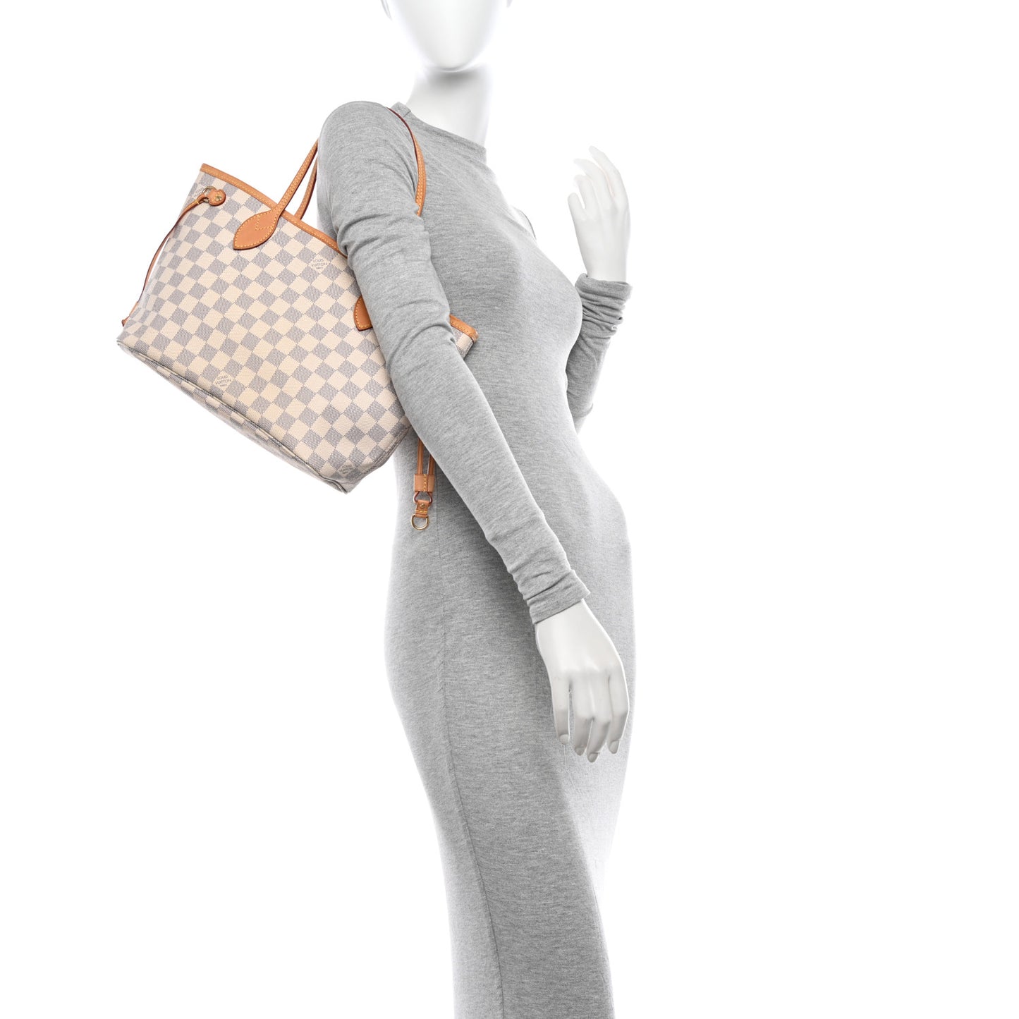 LOUIS VUITTON Damier Azur Neverfull PM