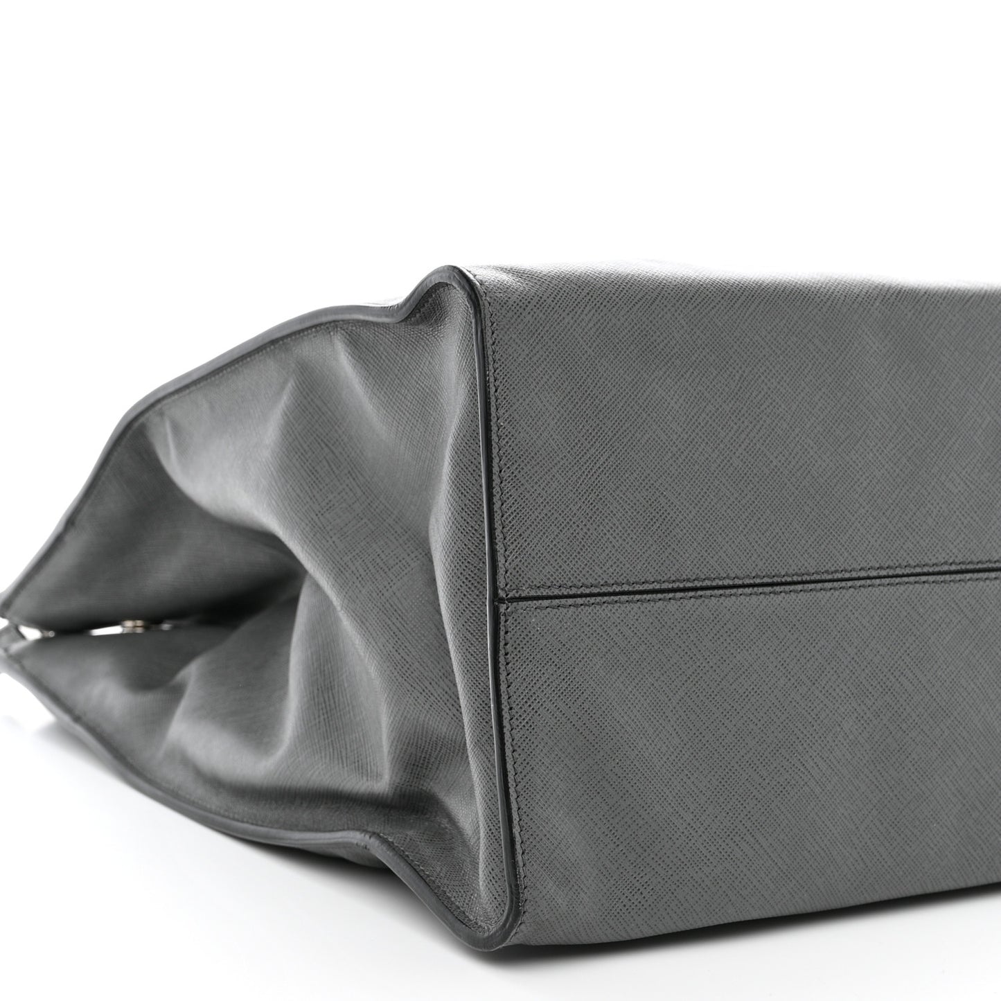 Saffiano Travel Shopping Tote Mercurio