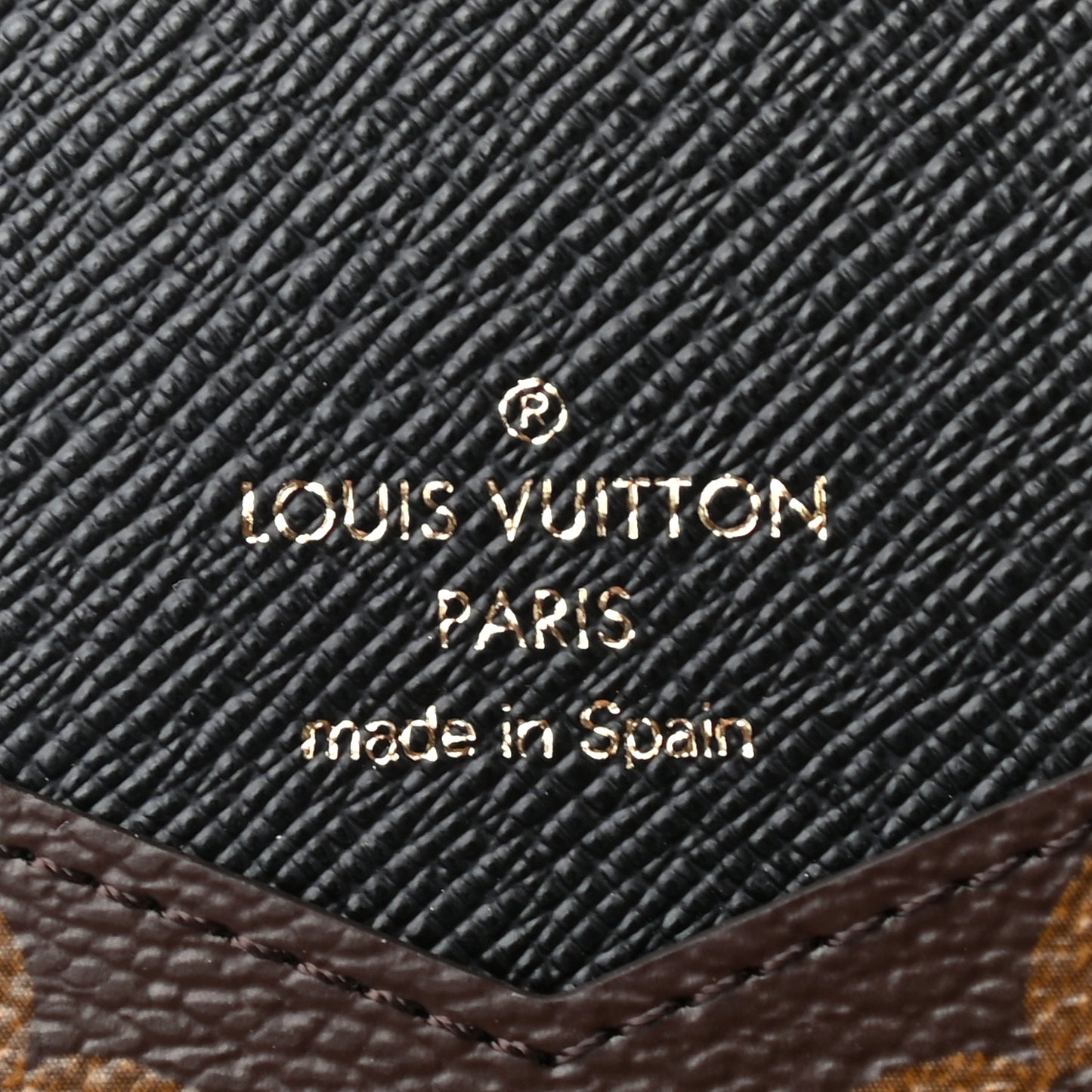 Monogram iPhone 11 Folio Case Black