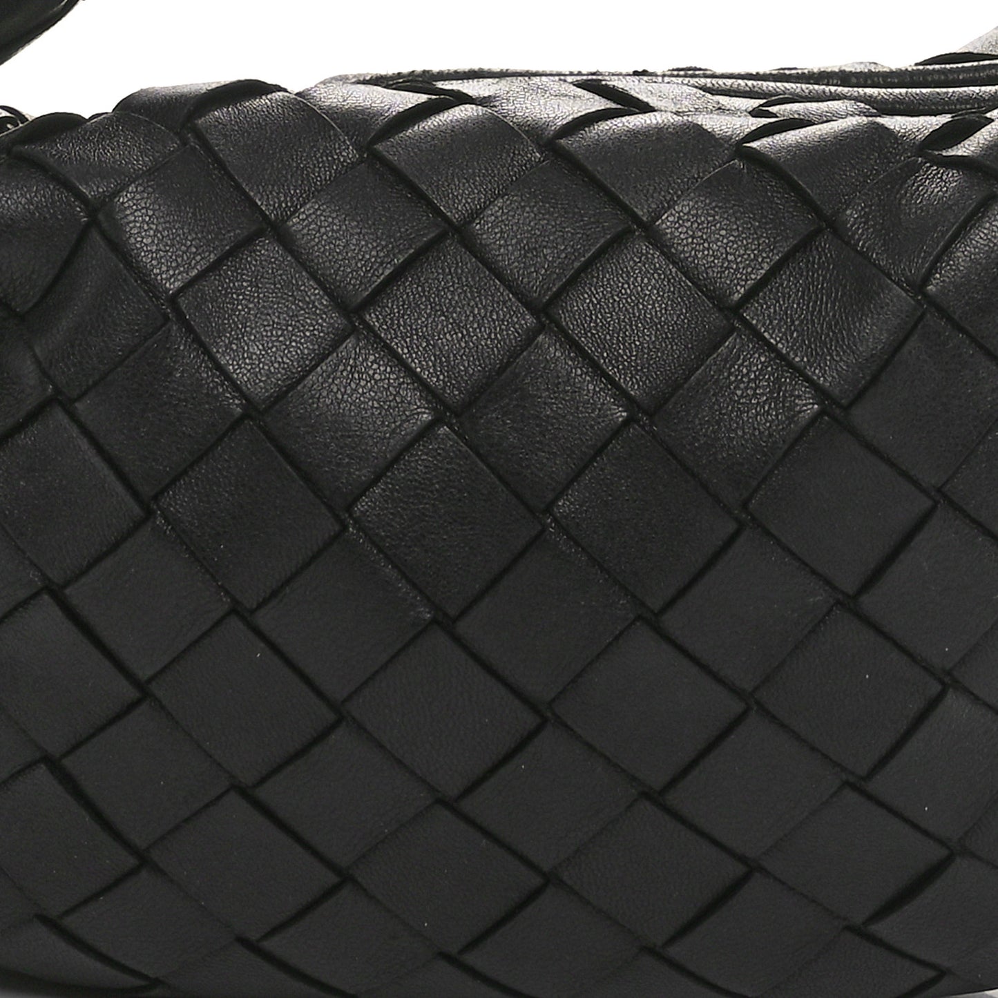 Nappa Intrecciato Mini Jodie Black