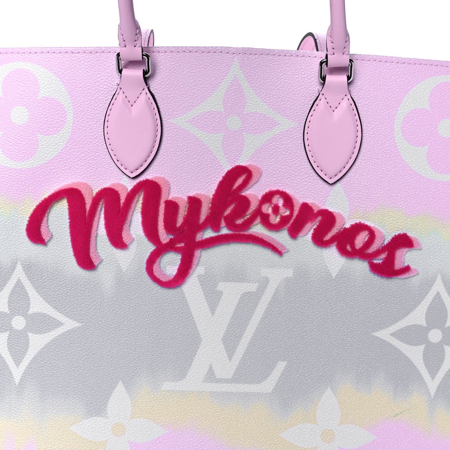 Louis Vuitton Monogram Escale Mykonos Onthego GM Pastel 8 of 12