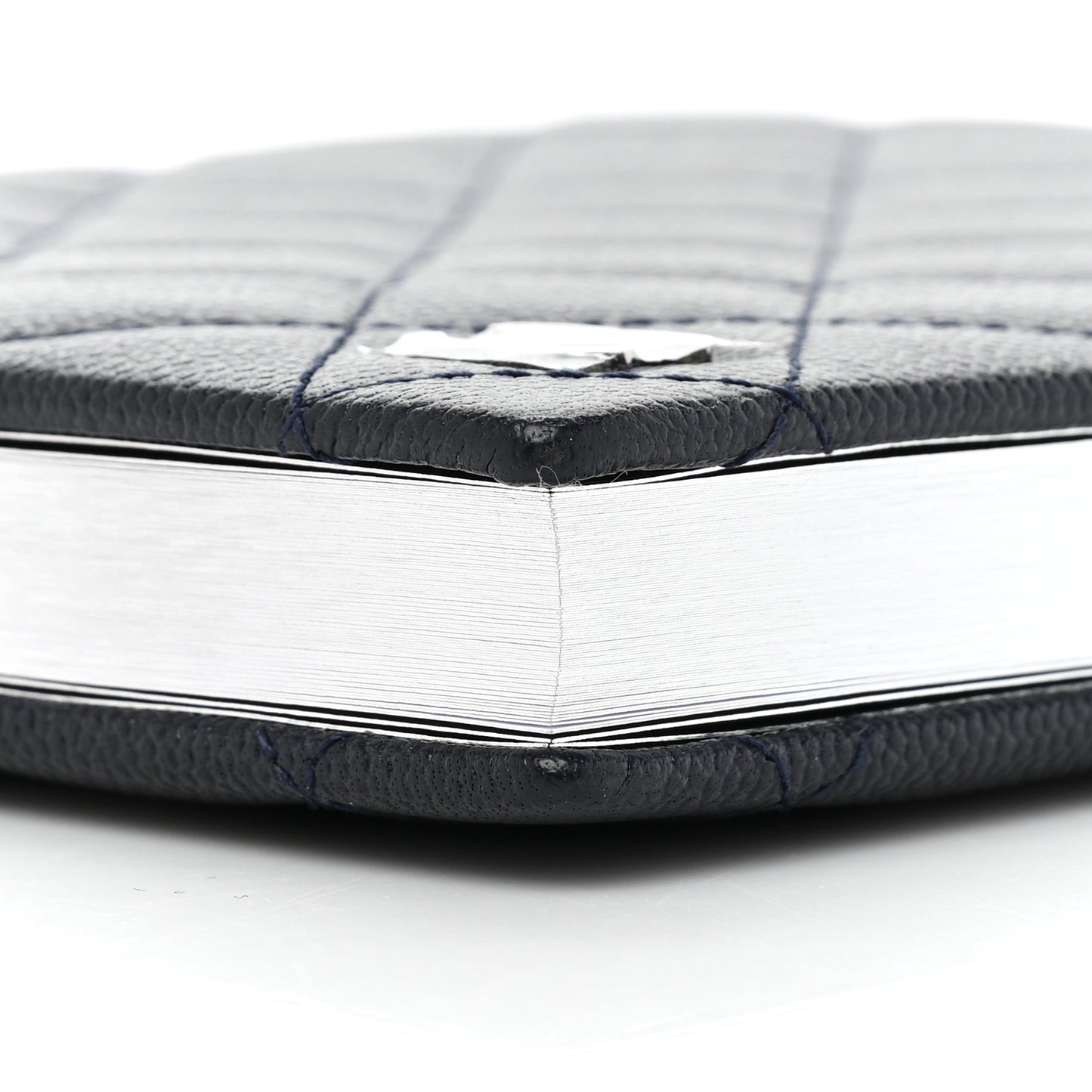 Caviar Quilted Notebook Black