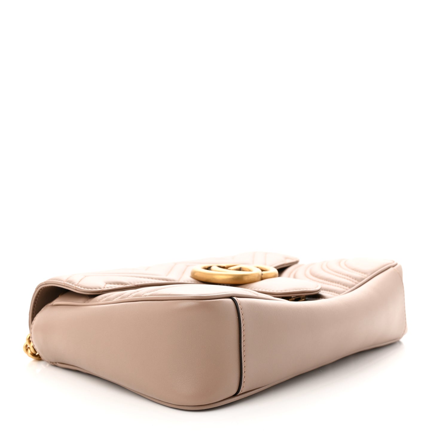 Calfskin Matelasse Medium GG Marmont Shoulder Bag Porcelain Rose