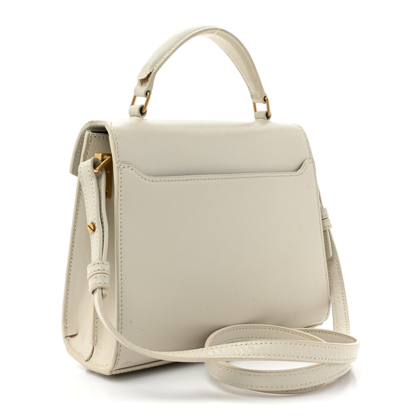 Grain de Poudre Mini Classic Monogram Cassandra Top Handle Crema Soft