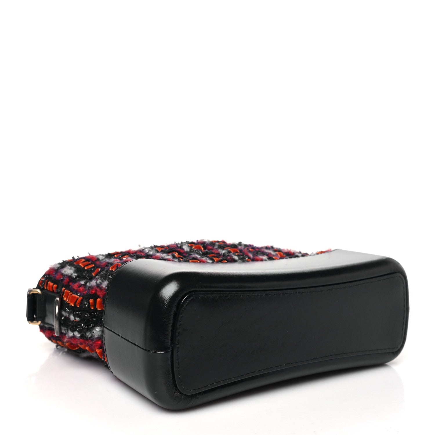 Chanel Tweed Calfskin Medium Gabrielle Hobo Black Red Blue 4 of 11