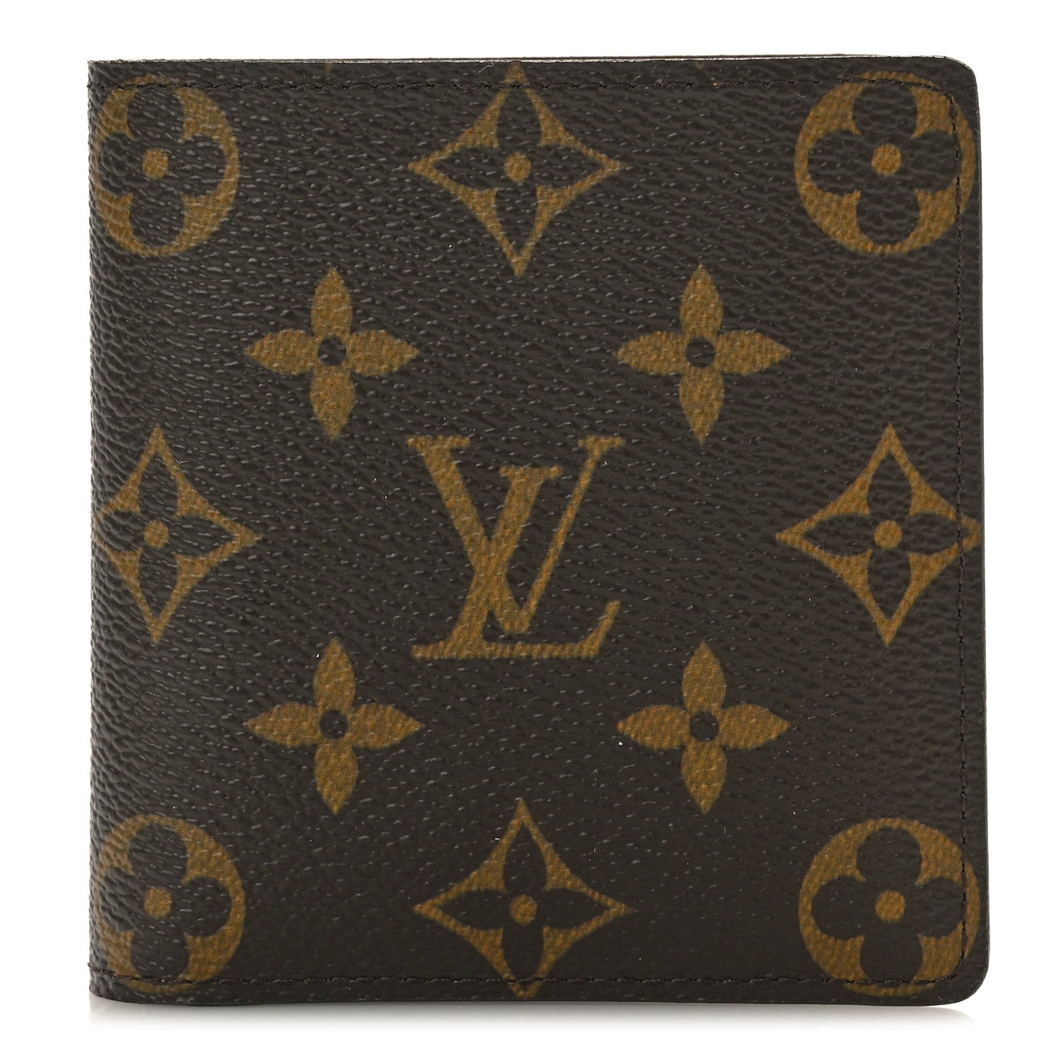 Louis Vuitton Monogram Mens Billfold Wallet 6 Credit Card Slots 1 of 7