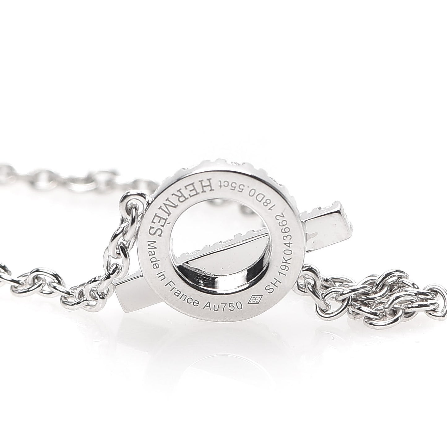 18K White Gold Diamond Finesse Bracelet SH