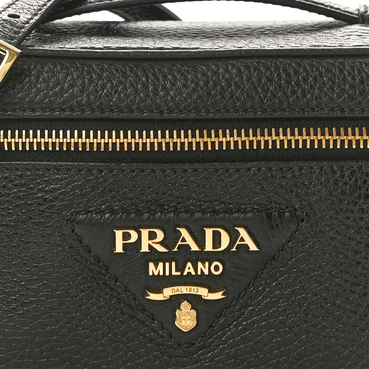 Vitello Daino Mini Bag Black