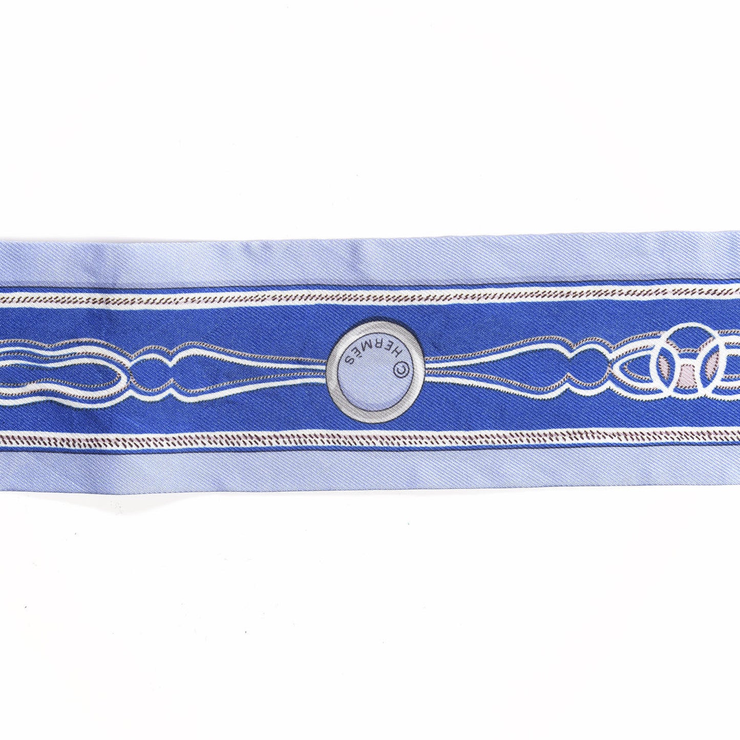 Silk Maillons Twilly Ciel Bleu Roy Beige