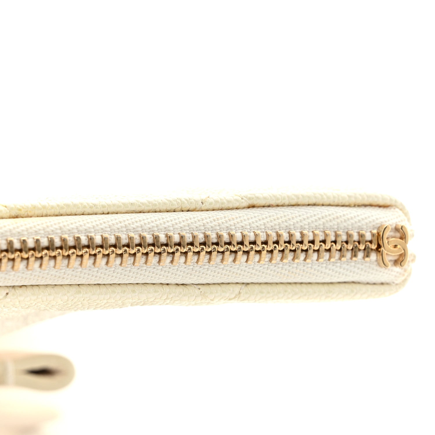 Chanel Iridescent Caviar Medium Night by the C Pouch Clutch White 14 of 14