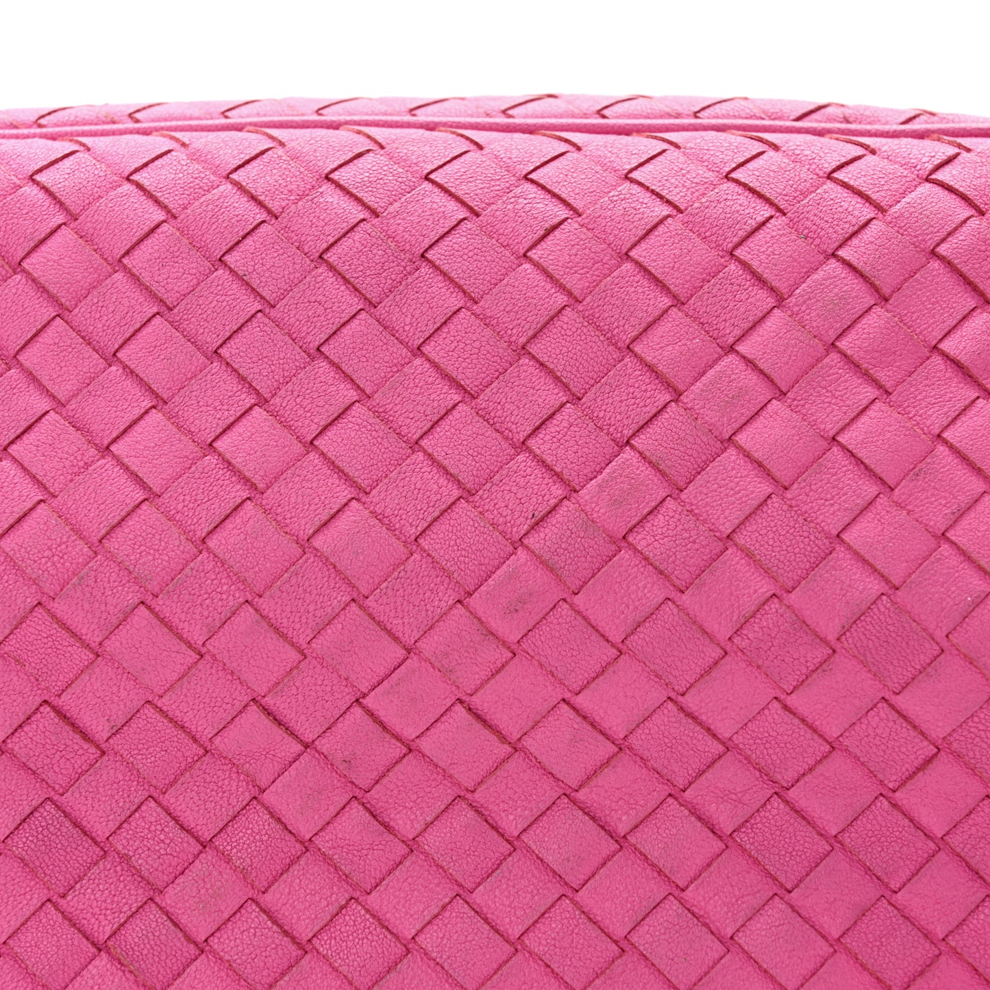 Nappa Intrecciato Small Tote Pink