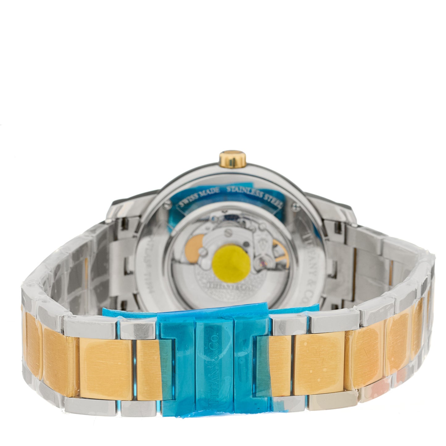Stainless Steel 18K Yellow Gold 42mm Atlas Automatic Watch