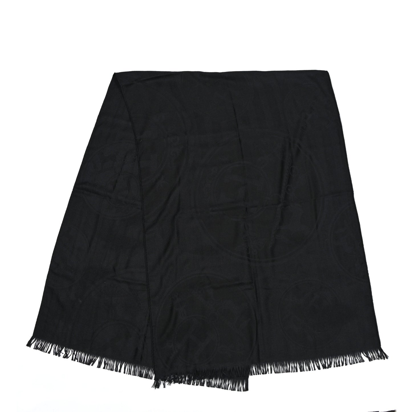 Cashmere Silk New Libris Stole Black