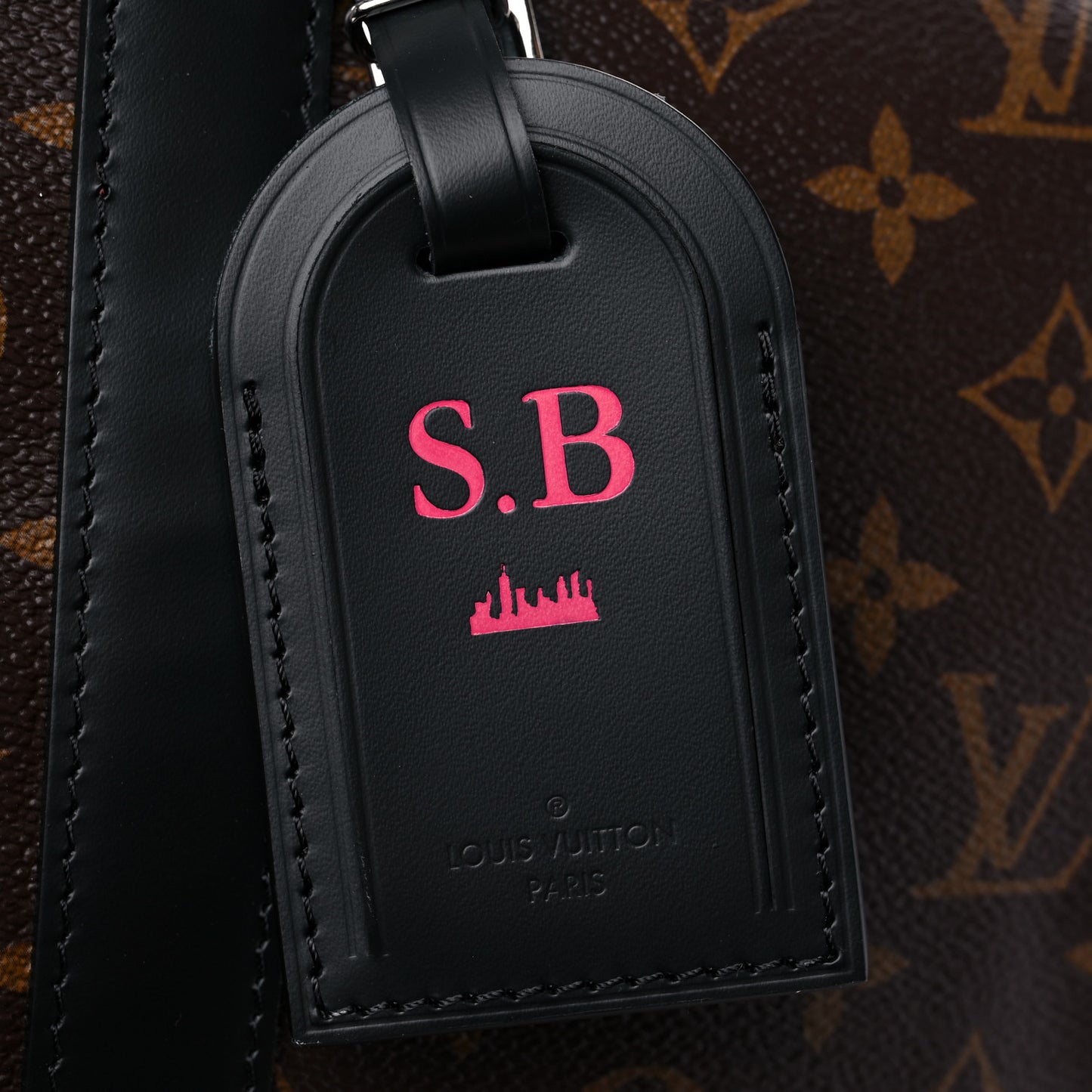 Monogram Macassar Keepall Bandouliere 55