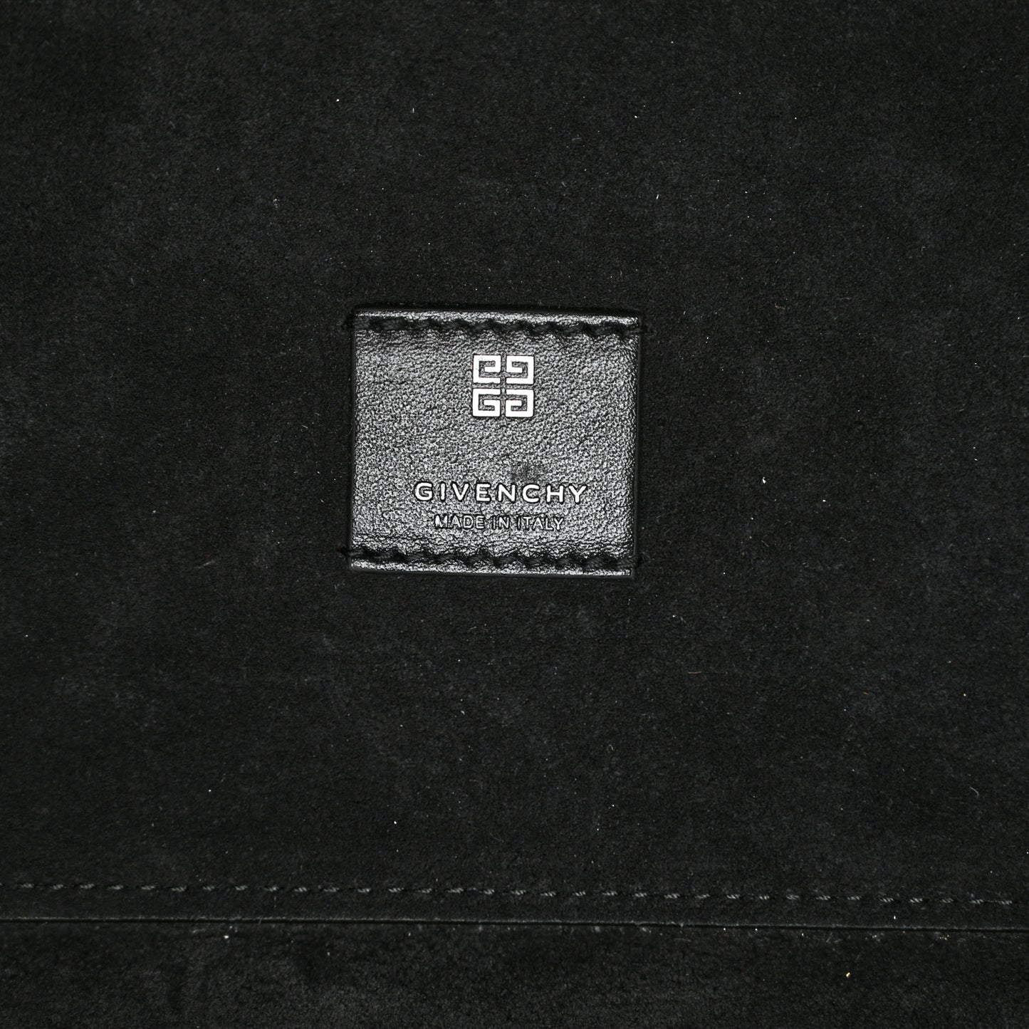 Calfskin Voyou Medium North South Tote Black