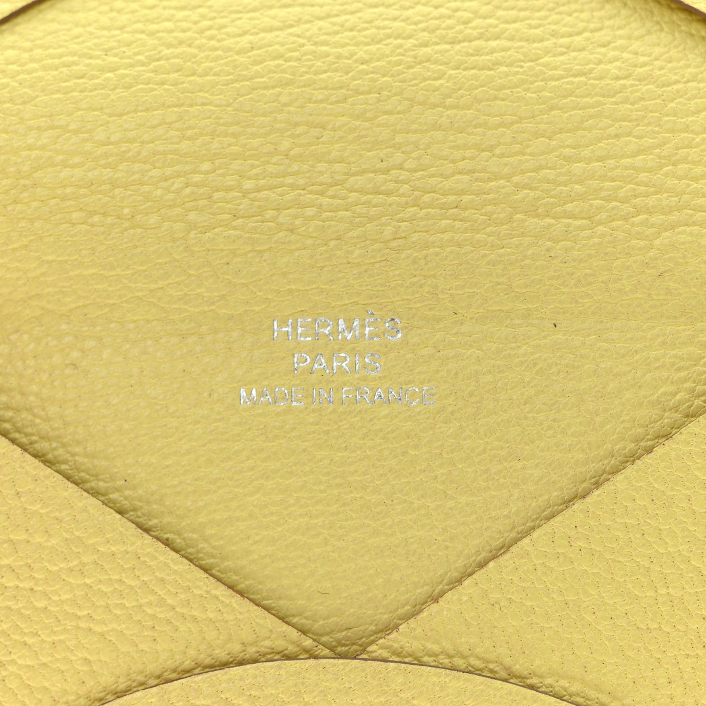 Chevre Mysore Calvi Card Case Limoncello