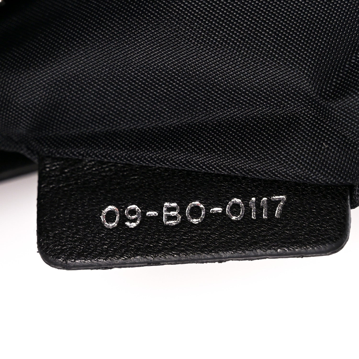 Christian Dior Calfskin Patch Embroidered Diorama Chain Wallet Black 9 of 13