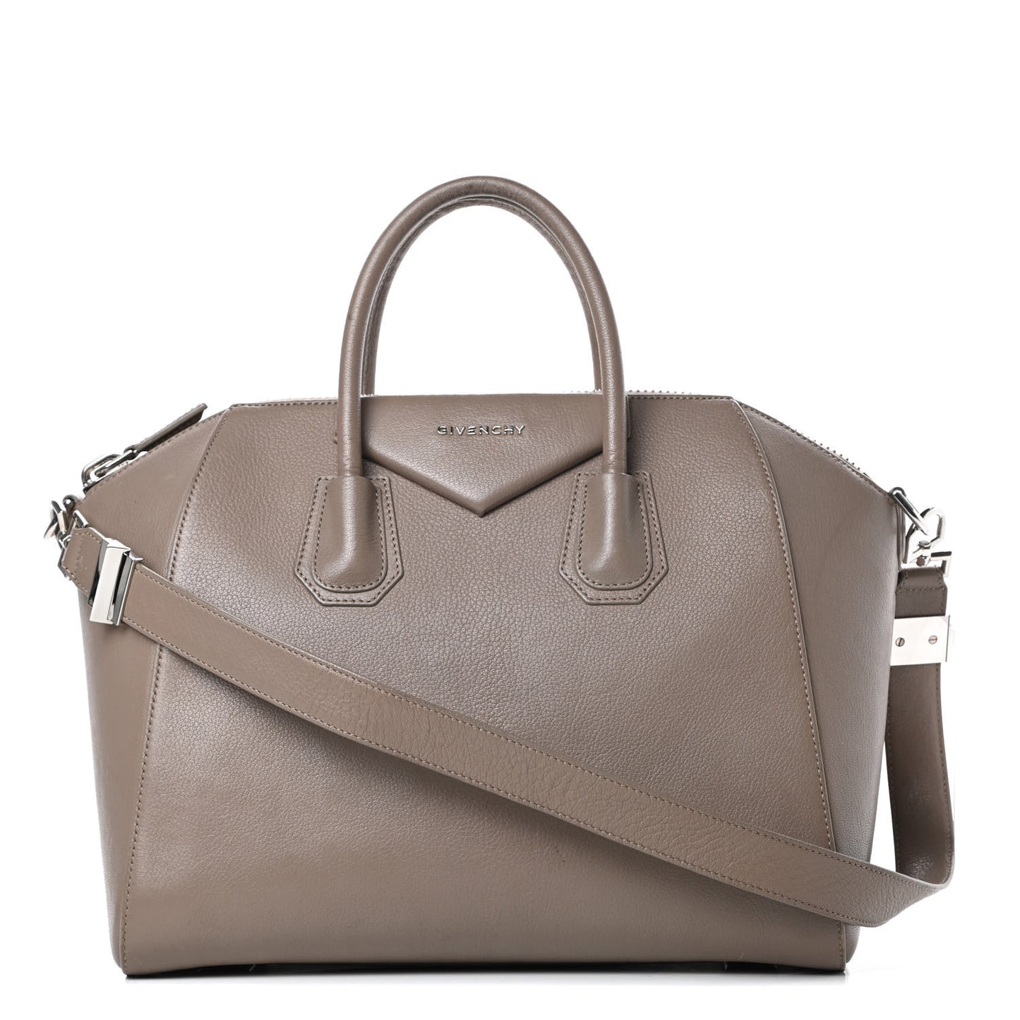 Sugar Goatskin Medium Antigona Sand