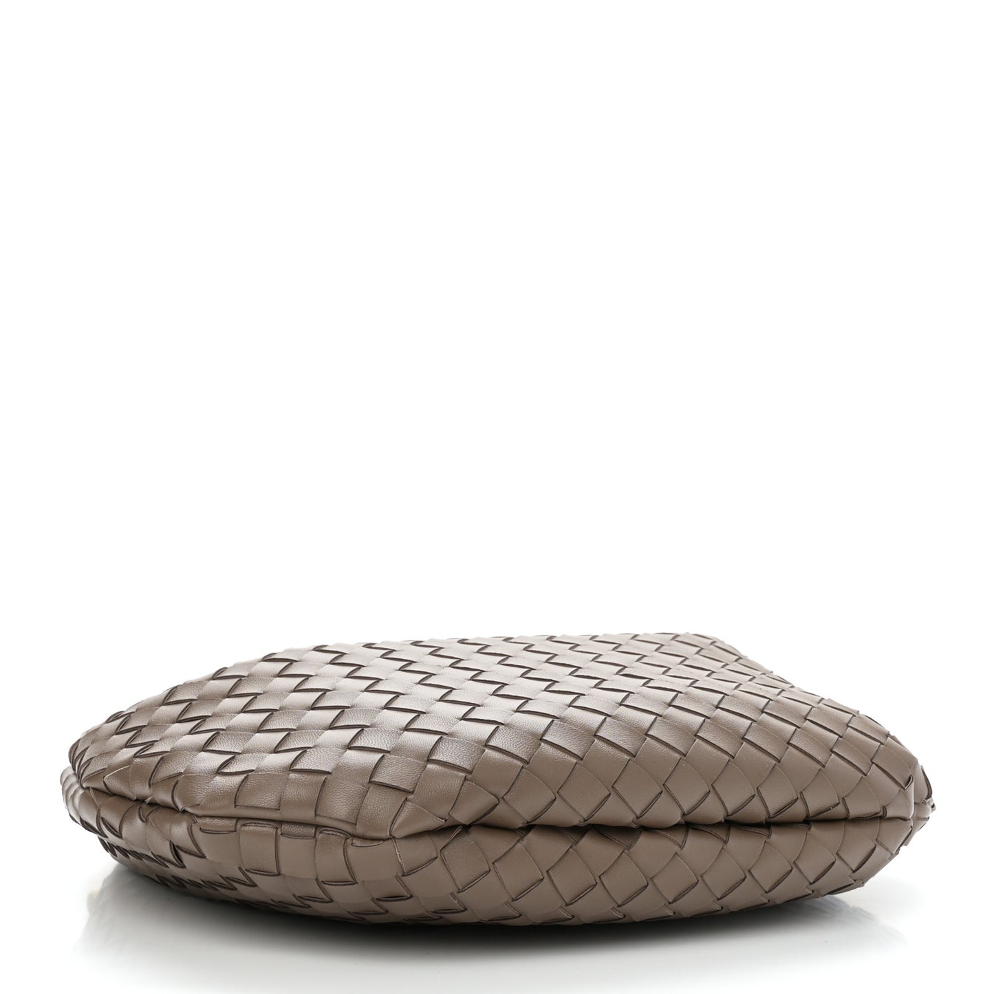 Nappa Intrecciato Medium Sardine Bag Taupe Grey