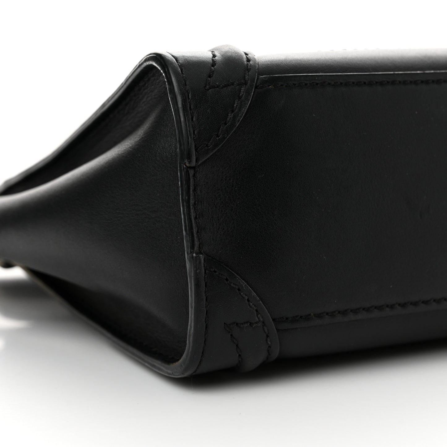 Smooth Calfskin Nano Luggage Black