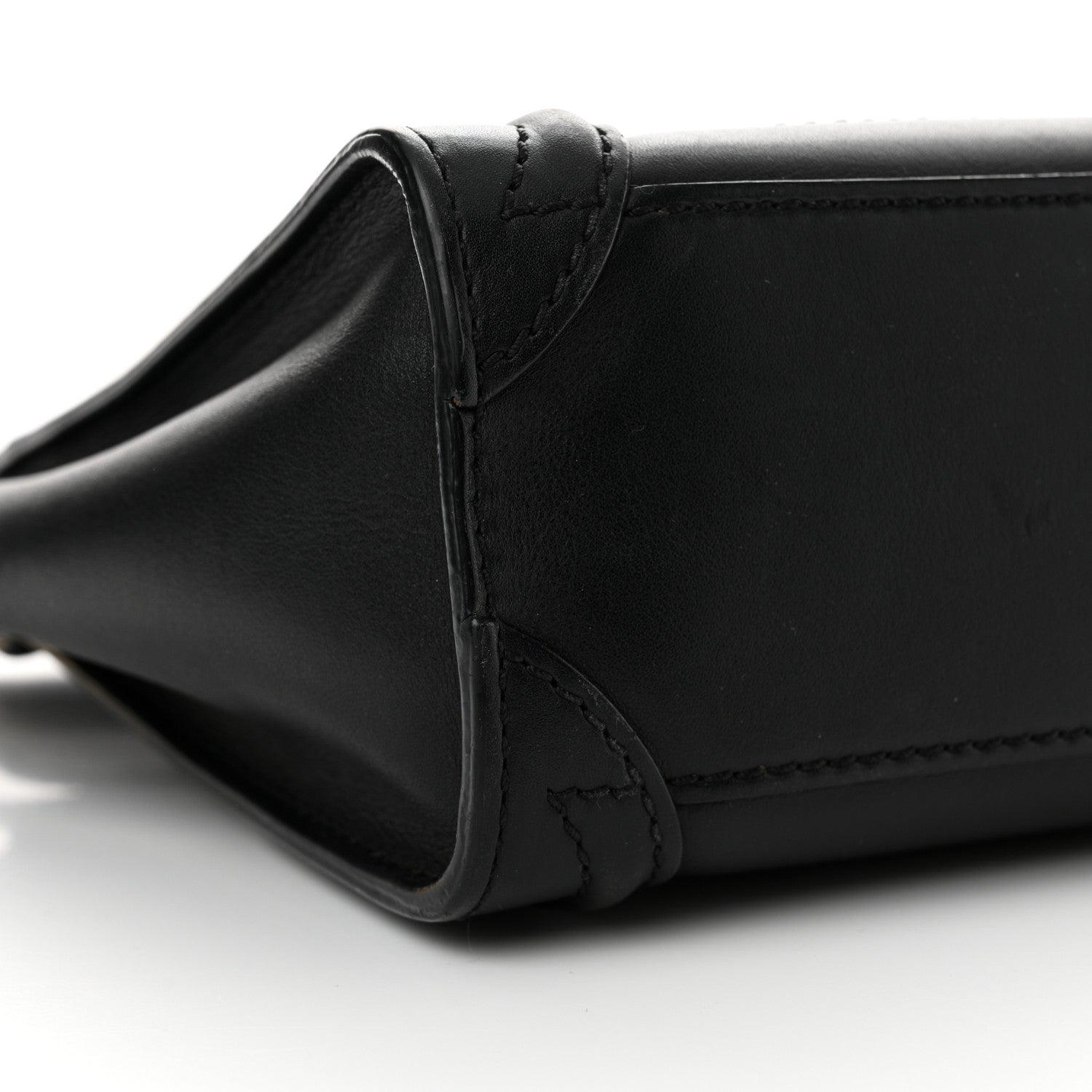 Celine Smooth Calfskin Nano Luggage Black 9 of 14