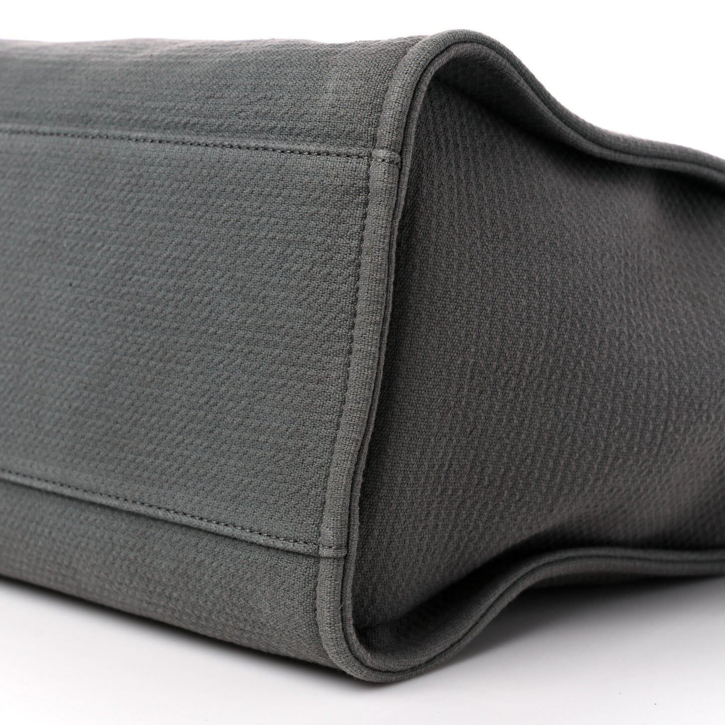 Mixed Fibers Small Deauville Tote Grey