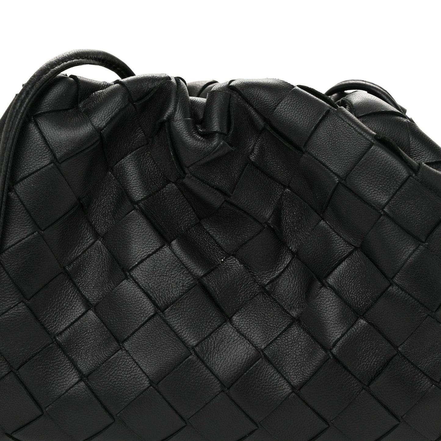 Nappa Intrecciato The Mini Pouch Black