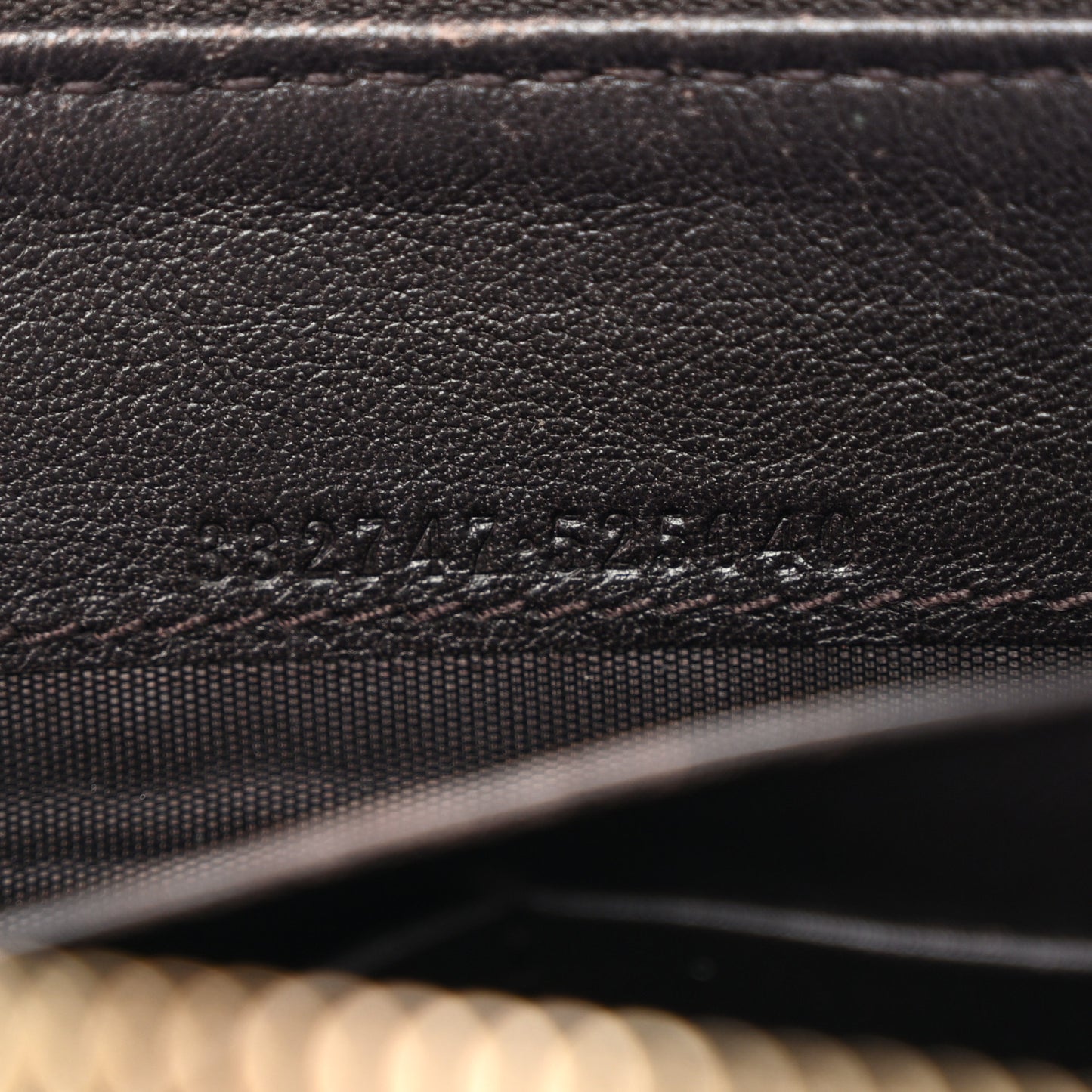 Guccissima Vitello Tender Donna Long Wallet Testa di Moro