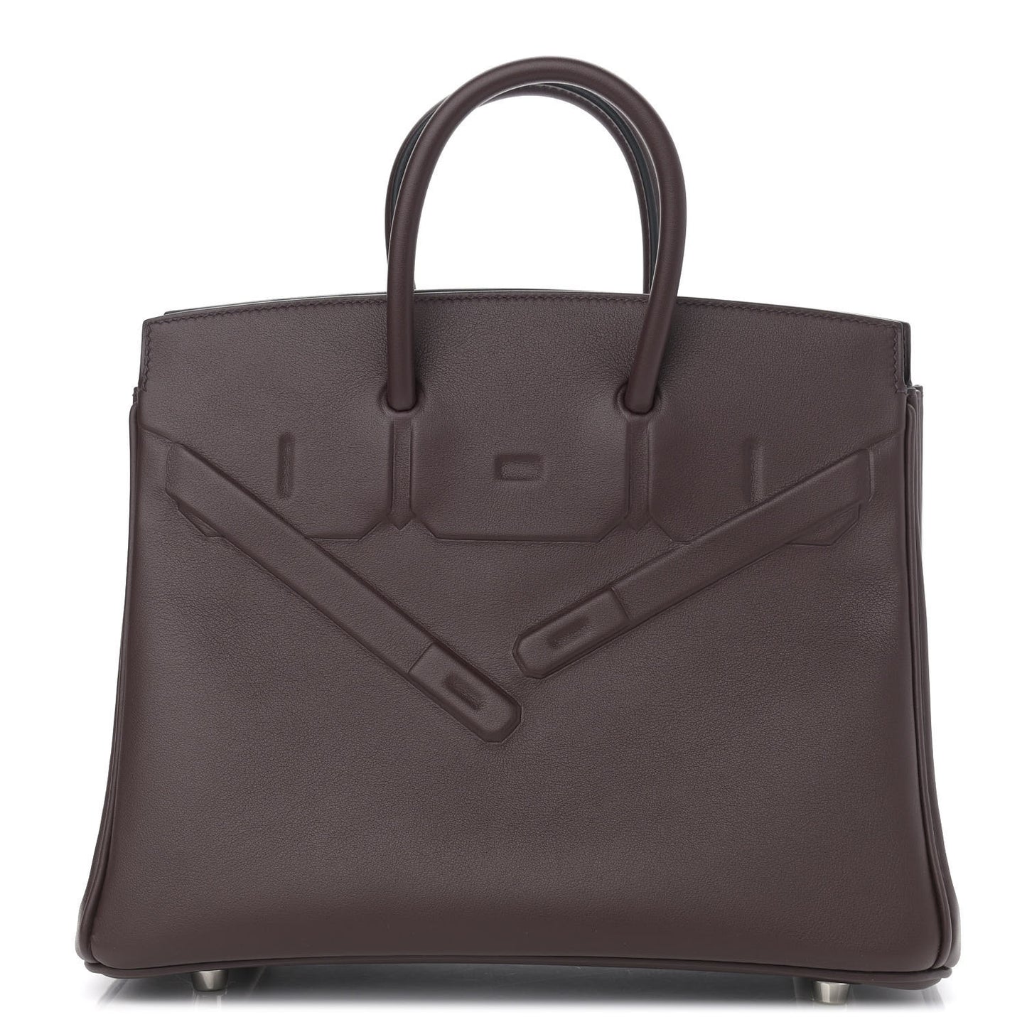 Swift Birkin Shadow 25 Rouge Sellier