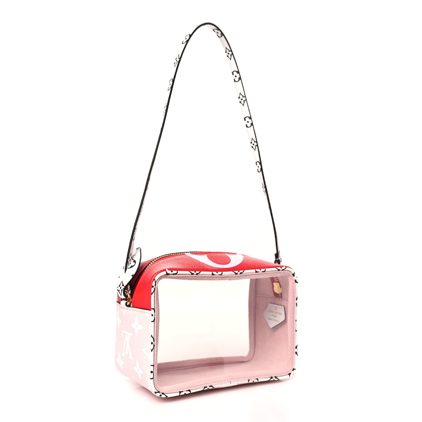 Monogram Giant Beach Pouch Rouge