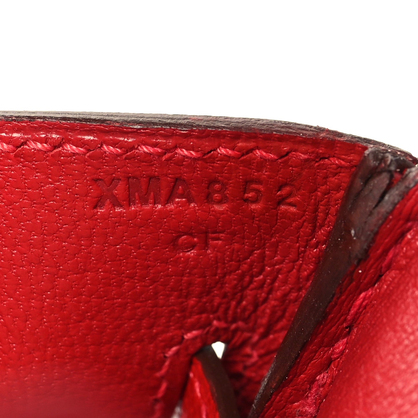 Epsom Birkin 30 Rouge Casaque