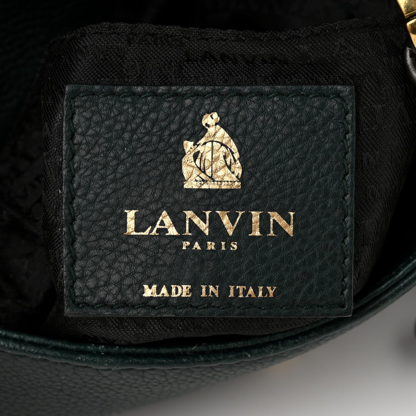 Calfskin Mini Happy Edgy Crossbody Green