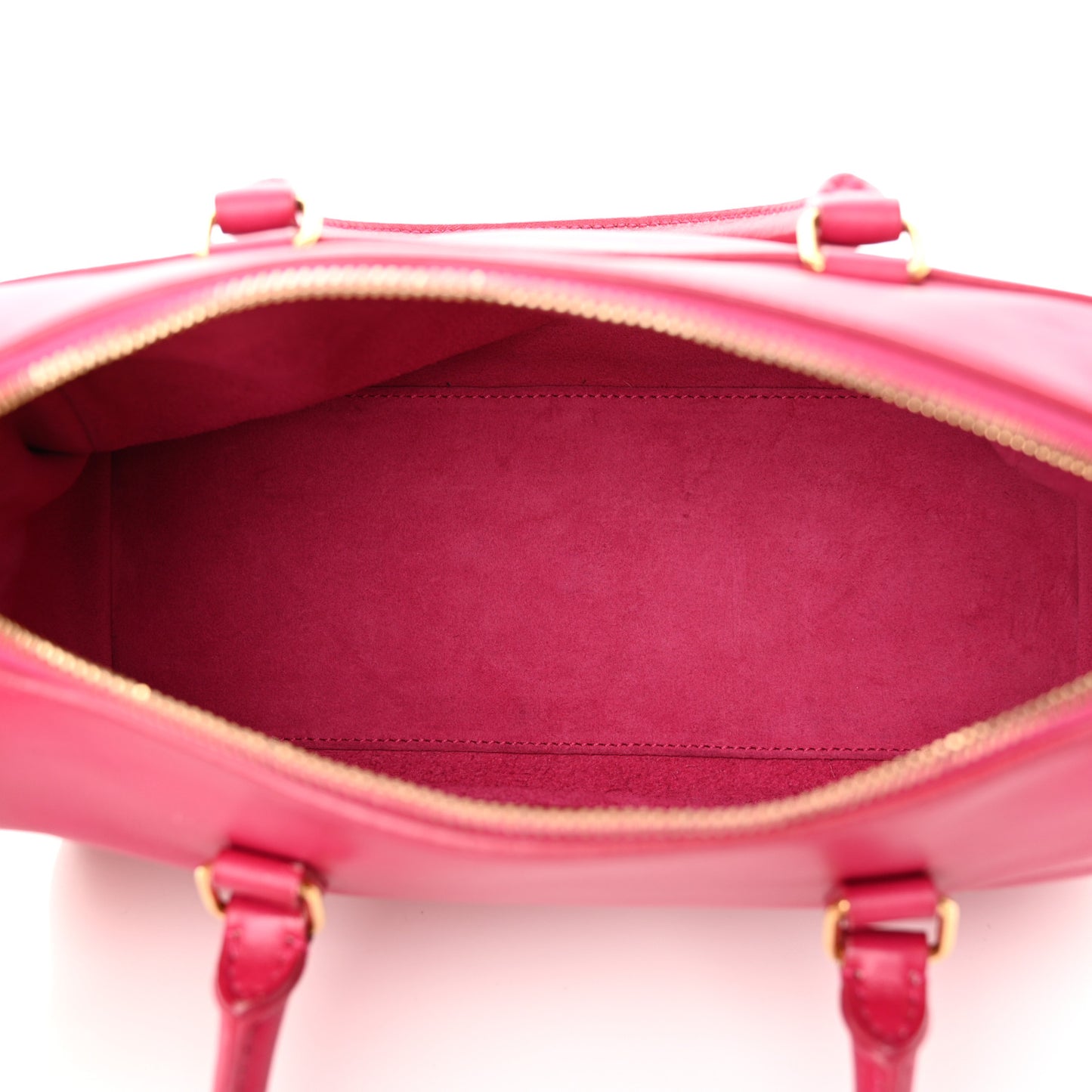 Calfskin Classic Baby Duffle Fuchsia