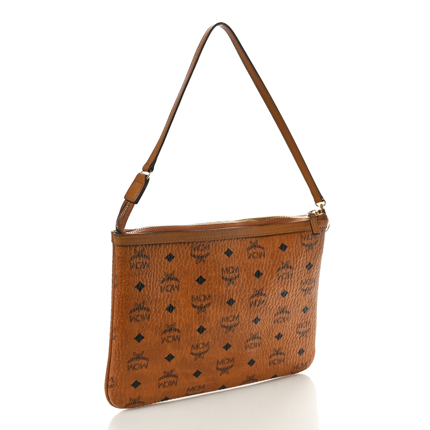 Visetos Liz Shopper Tote Pouch Cognac