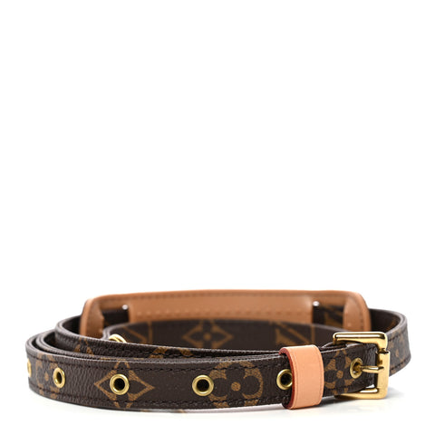 Monogram 16mm Adjustable Shoulder Strap