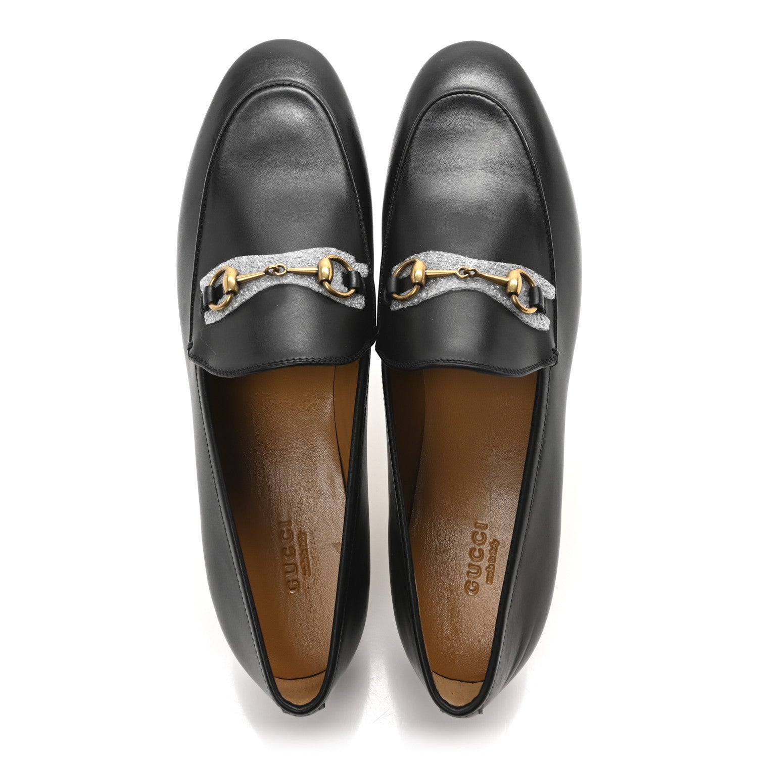 Gucci Betis Glamour Womens Jordaan Loafers 41.5 Black 2 of 9