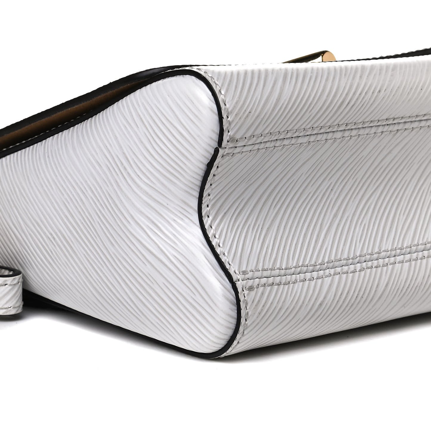Epi Twist Shoulder Bag MM White