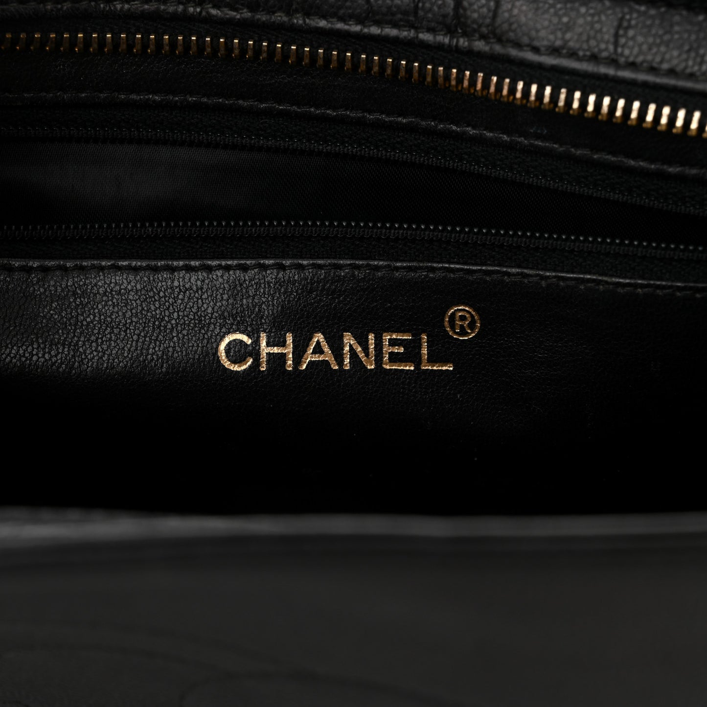 Caviar CC Shoulder Bag Black