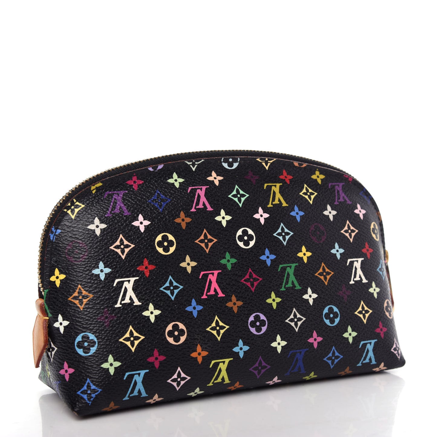 Monogram Multicolor Cosmetic Pouch Black Grenade