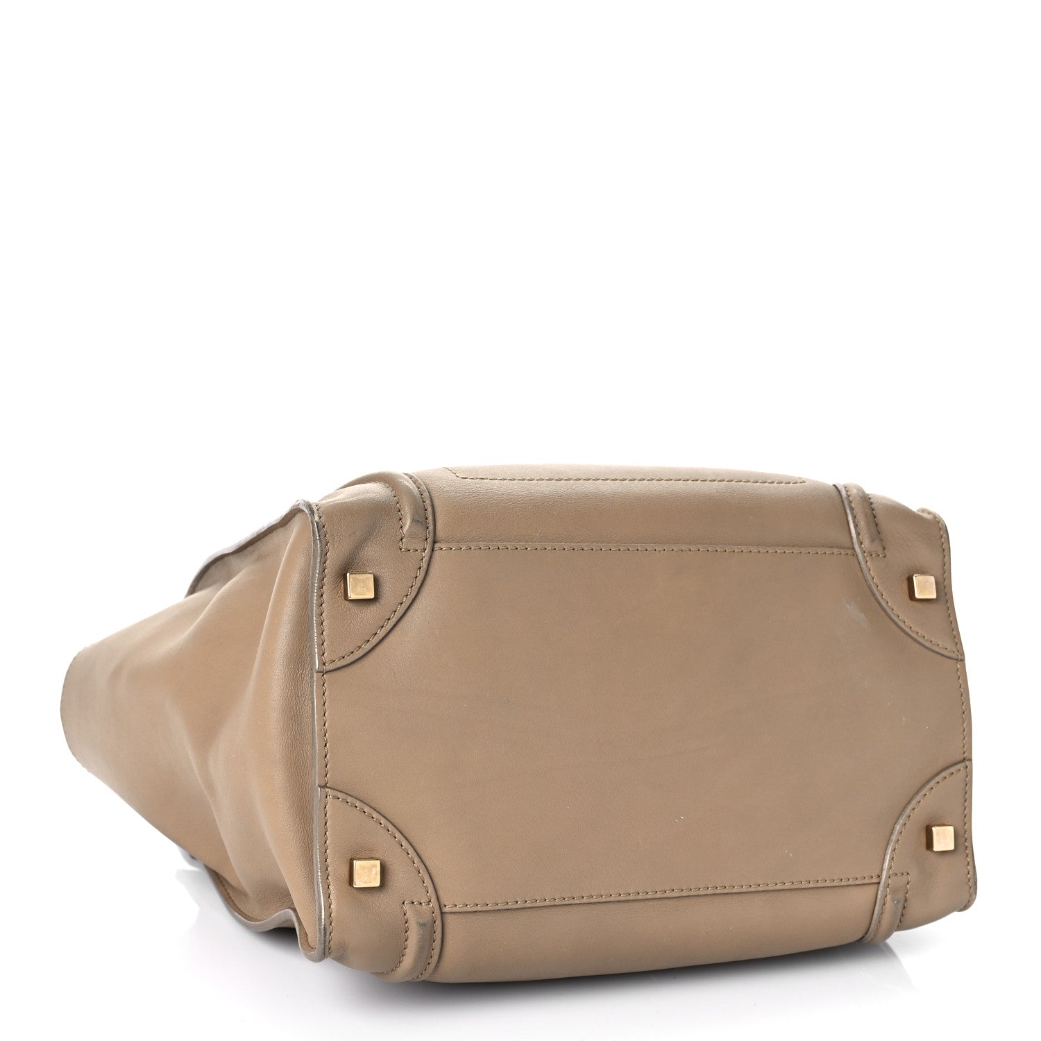 Celine Smooth Calfskin Mini Luggage Dune 4 of 17