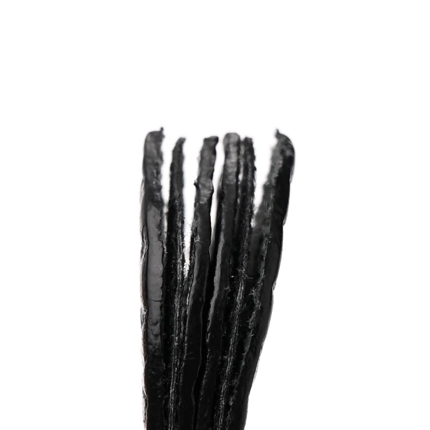 Grained Calfskin Logo Small Fringe Shopper Tote Black
