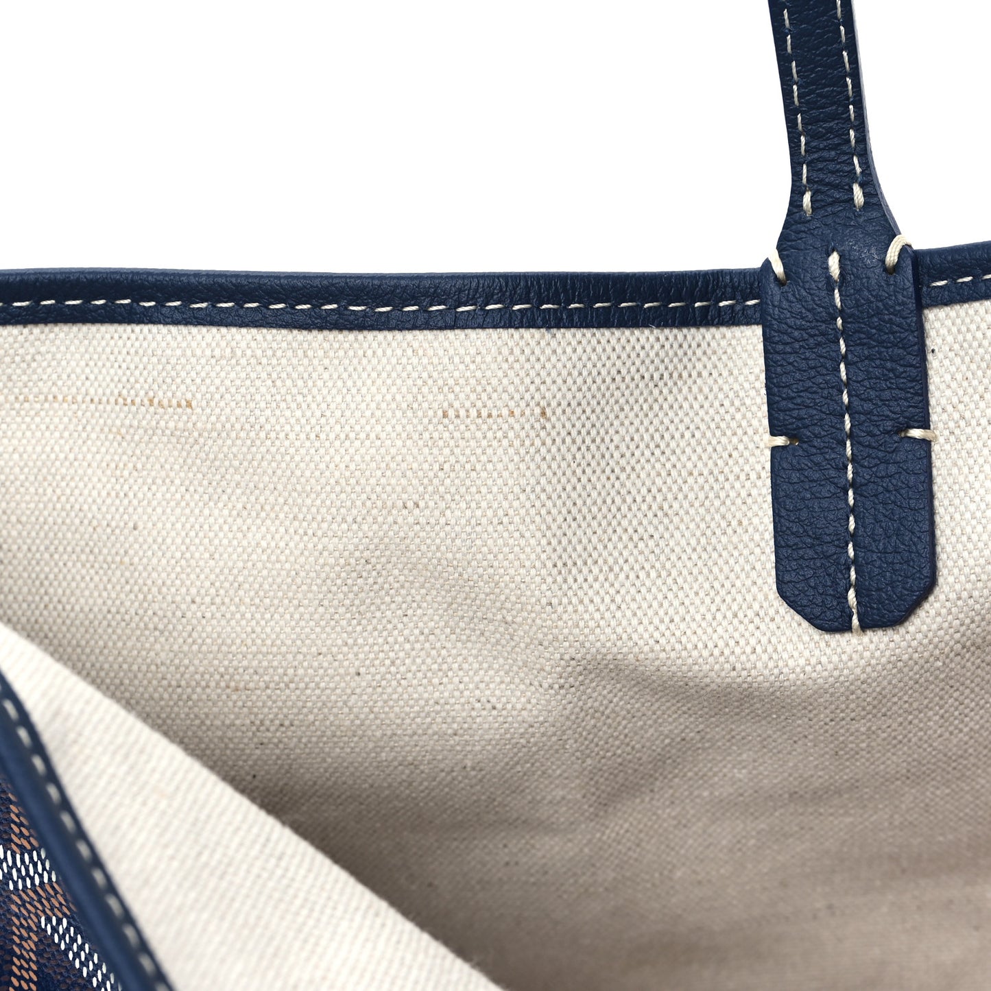 Goyardine Saint Louis PM Navy
