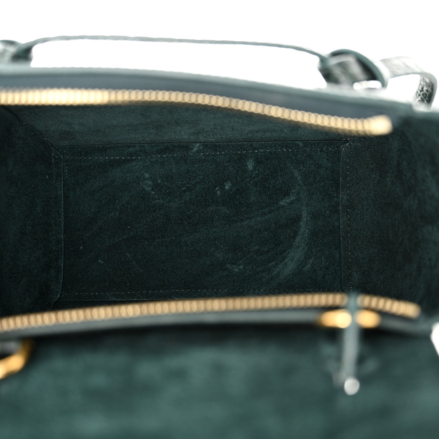 Calfskin Crocodile Embossed Nano Belt Bag Amazone