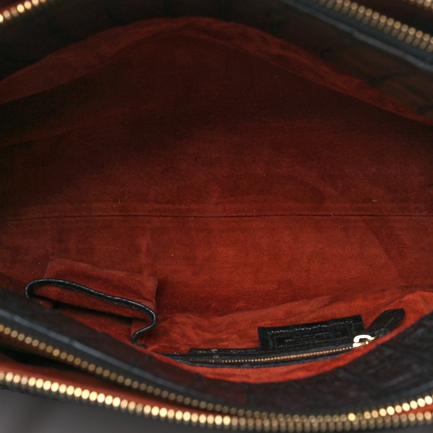 Crocodile Large Linda Tote Tote Black