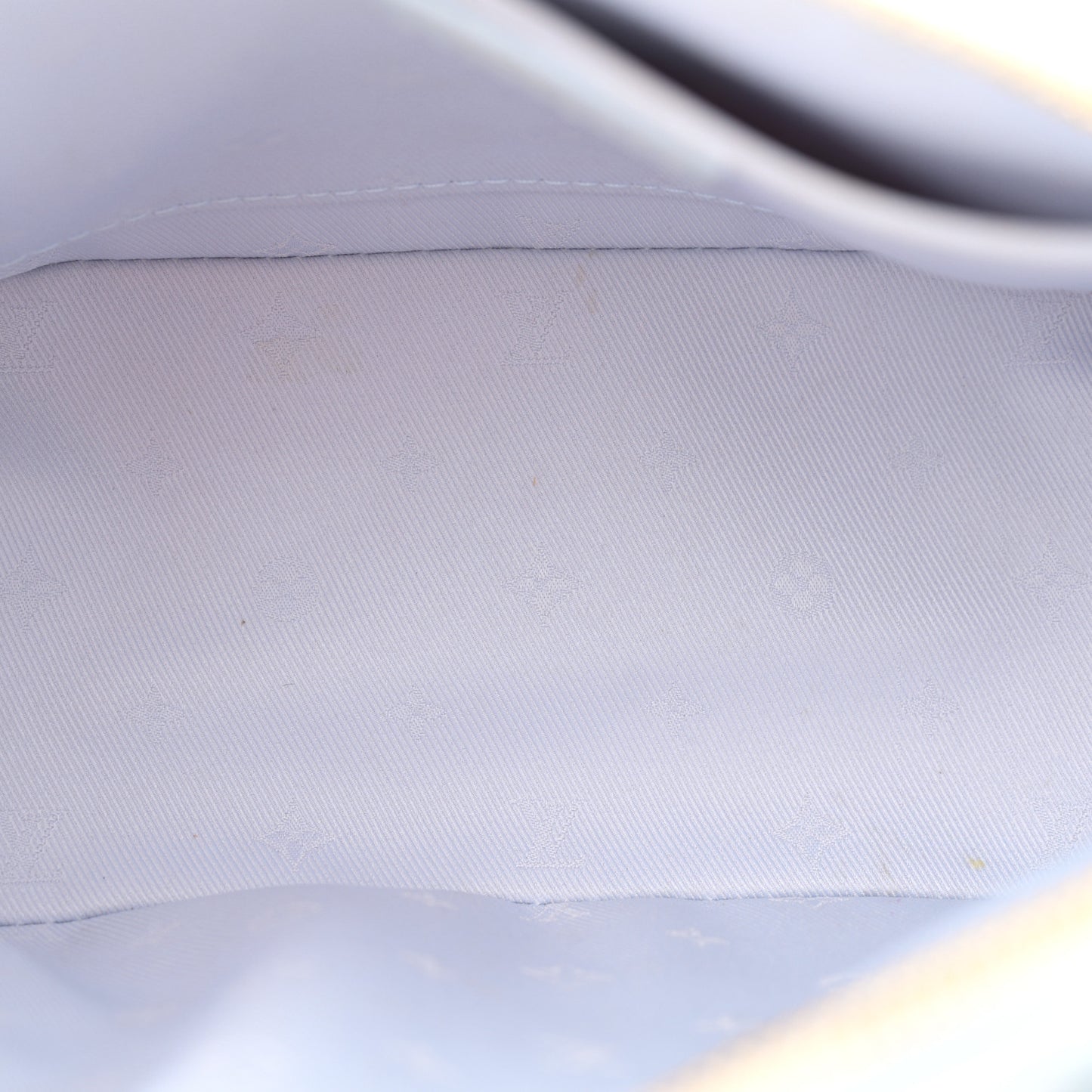 Calfskin Bubblegram Alma BB Ice Blue