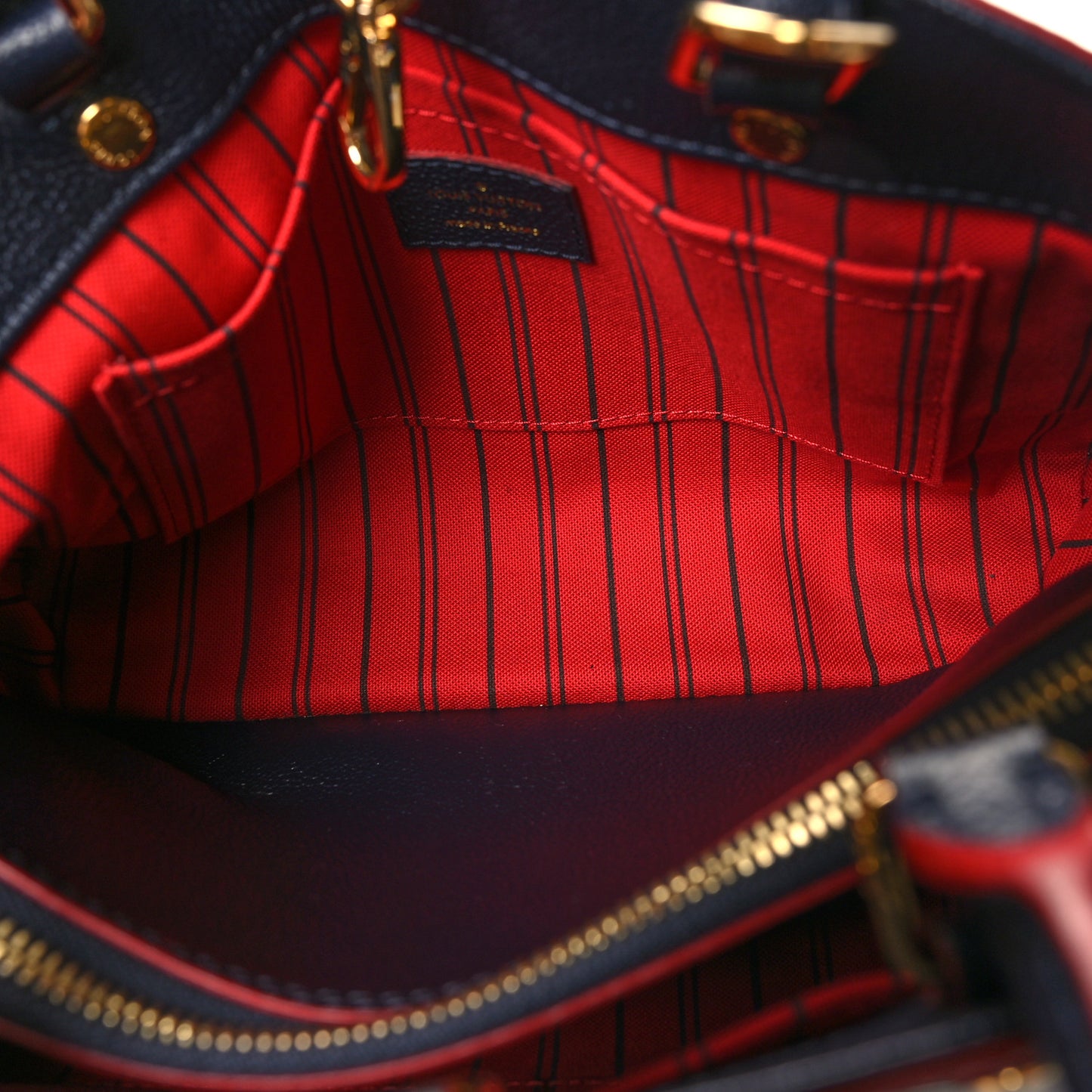 Empreinte Montaigne BB Marine Rouge