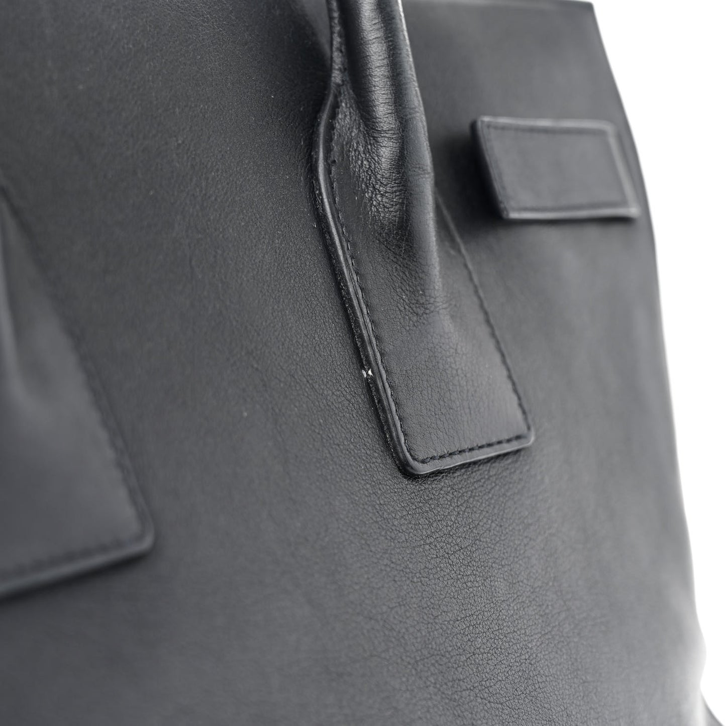 Calfskin Small Sac De Jour Navy